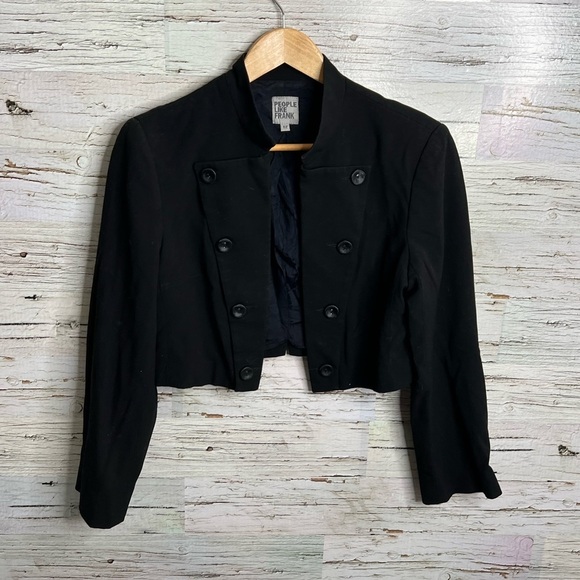 People Like Frank Jackets & Blazers - People like Frank black blazer size medium
